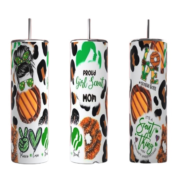 Proud Girl Scout Mom Tumbler - Picture 1 of 1